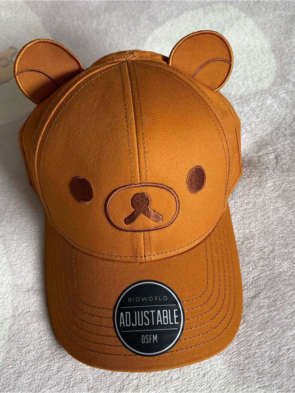 NEW Kawaii San-X Rilakkuma Bear Adjustable Baseball Cap